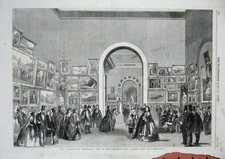 Alter antiker Druck 1862