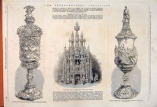 Original alter antiker Druck