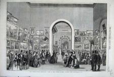 Alter antiker Druck 1862