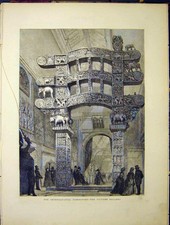 Original alter antiker Druck