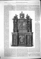 Original alter antiker Druck