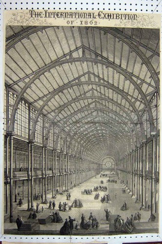 Alter antiker druck 1862 - antiker,