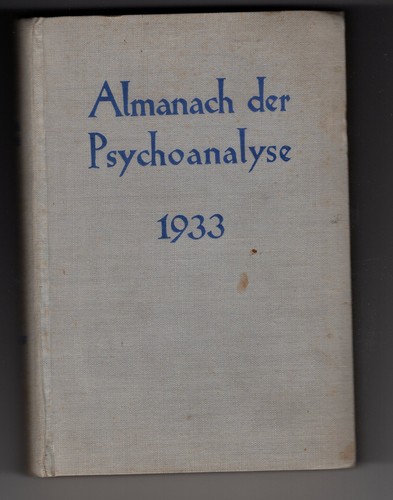 Almanach der psychoanalyse - almanach,