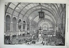 Original alter antiker Druck