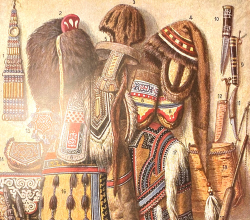 Alte chromolithographie - alte,