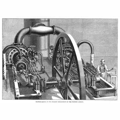 London blowing engine belgian - engine,