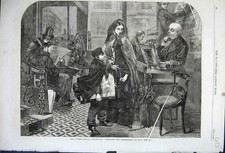 Alter antiker Druck 1862