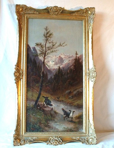 ölgemälde von carl zopf - Ölgemälde,