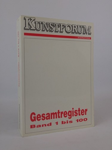 Kunstforum international - ,