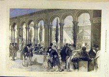 Original alter antiker Druck