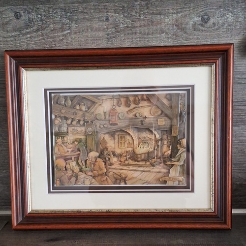 Anton pieck bild gerahmt - pieck,