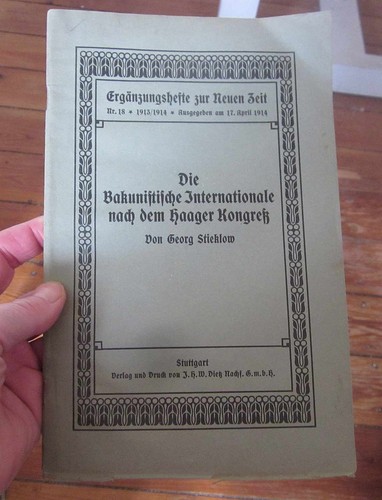 Die bakuninsche internationale - bakuninsche,
