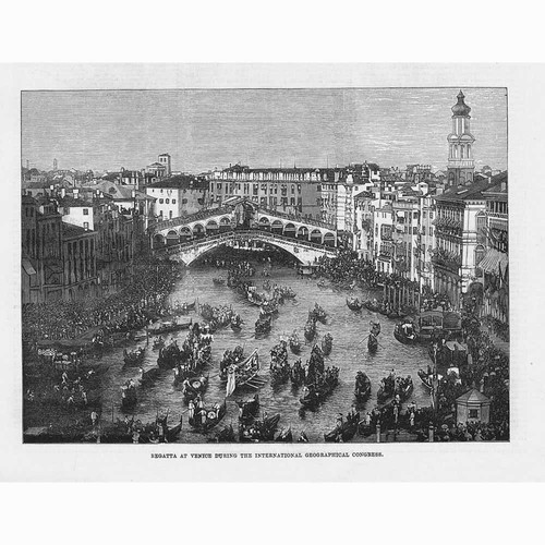 Venedig regatta während des - venedig,